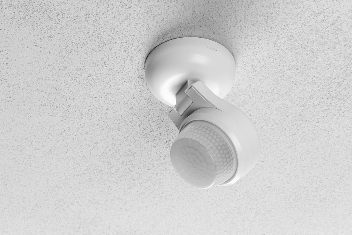 Senzor de miscare CO-3 max.1200W AC220V 360° raza 24m IP65