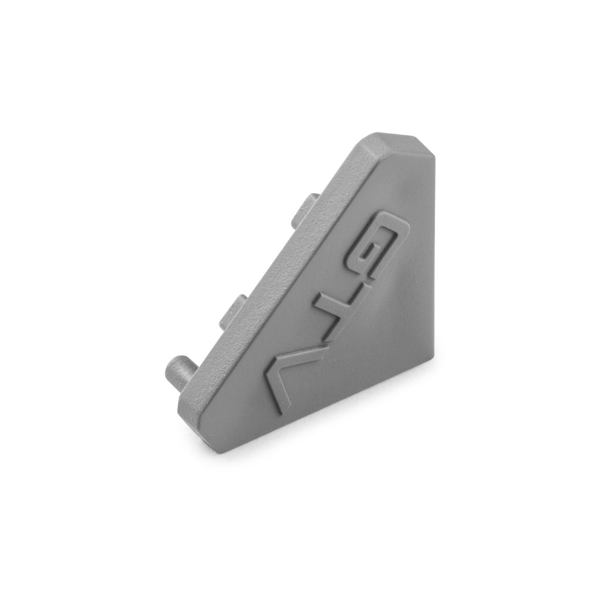 Set 10 capete profil de colt GLAX gri