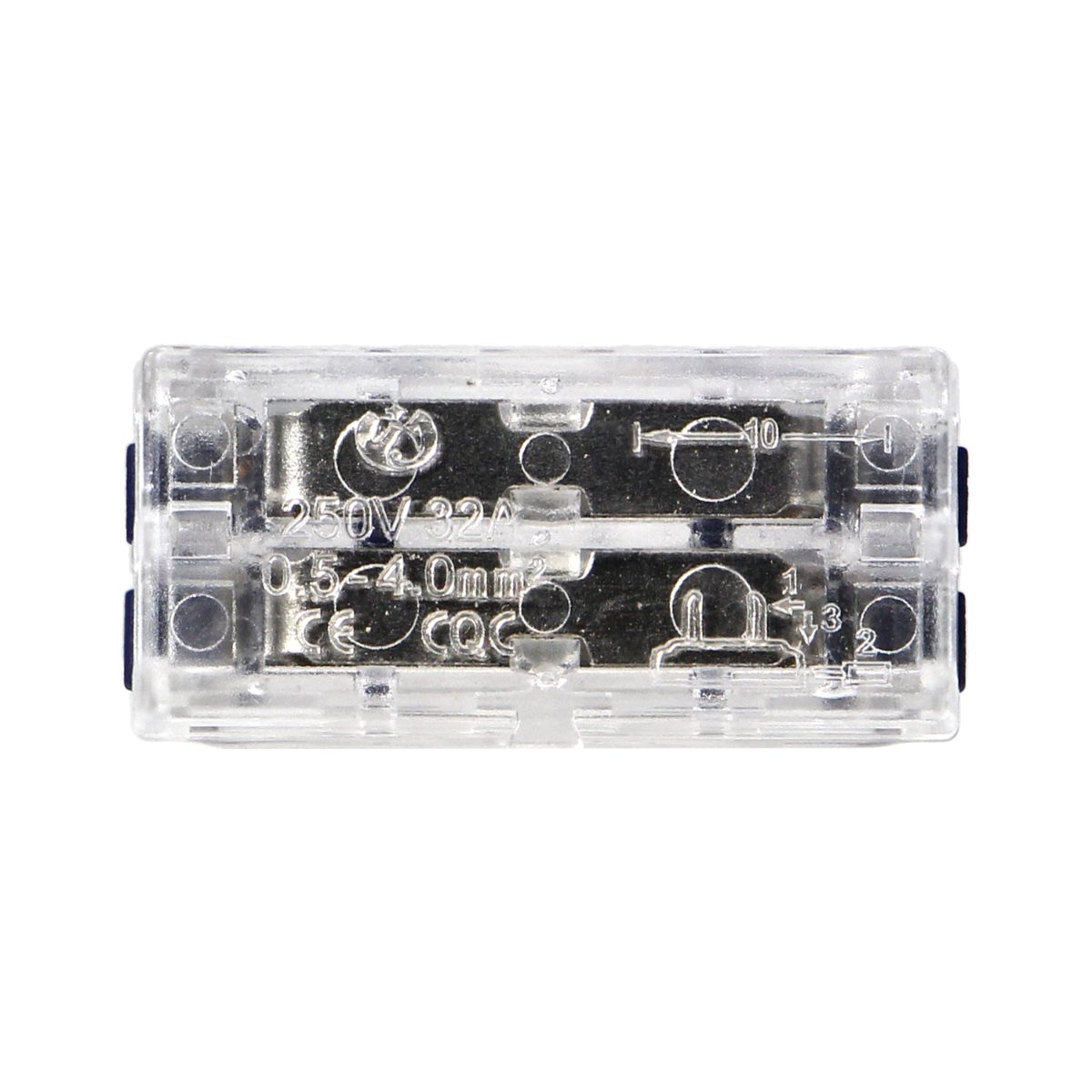 Set 10 conectori cablu IN/OUT 2 X 0.75-4mm2 32A