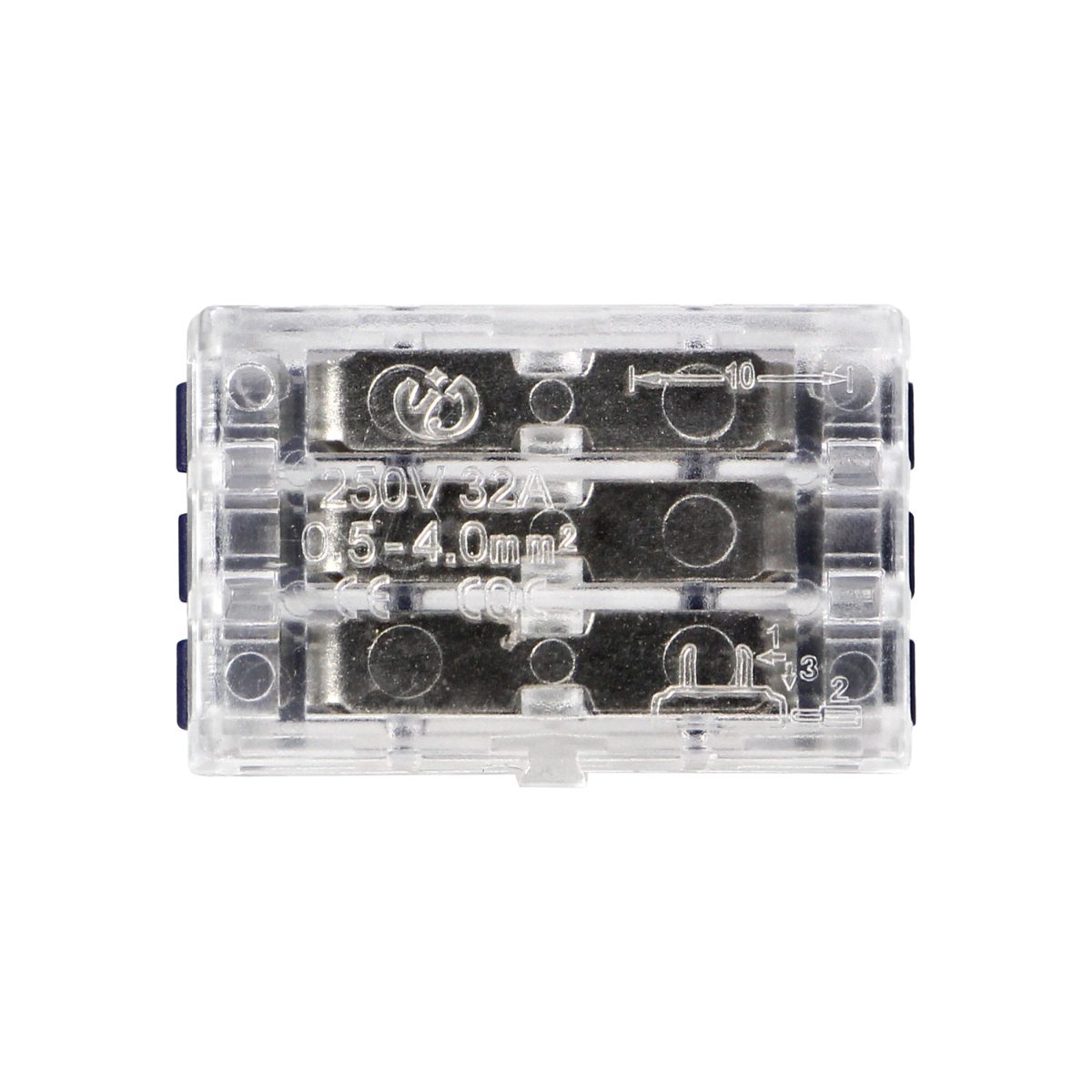 Set 9 conectori cablu IN/OUT 3 X 0.75-4mm2 32A