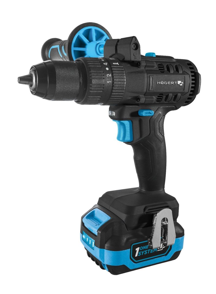 Set masina de insurubat cu impact acumulator si incarcator 4Ah 80Nm