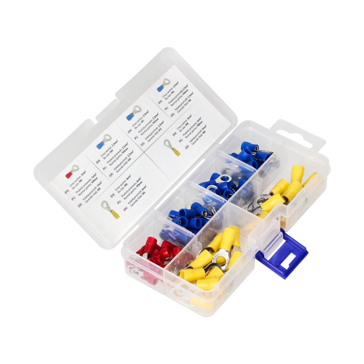 Set papuci inel 1mmp - 6mmp 120 pcs/set
