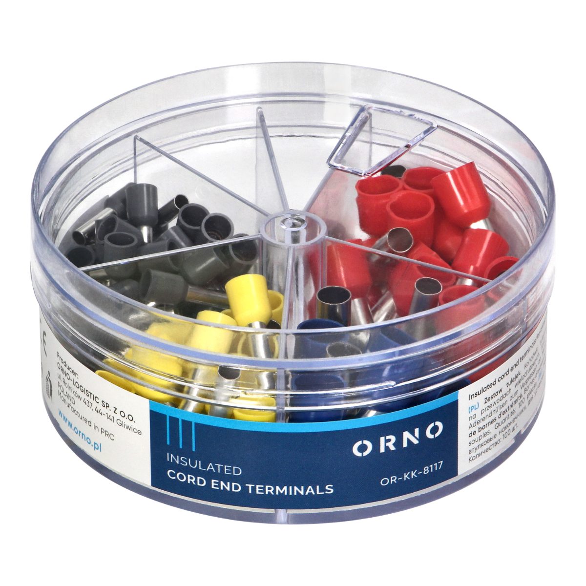 Set pini 100pcs 50-4mm2; 20-6mm2; 20-10mm2; 10-16mm2