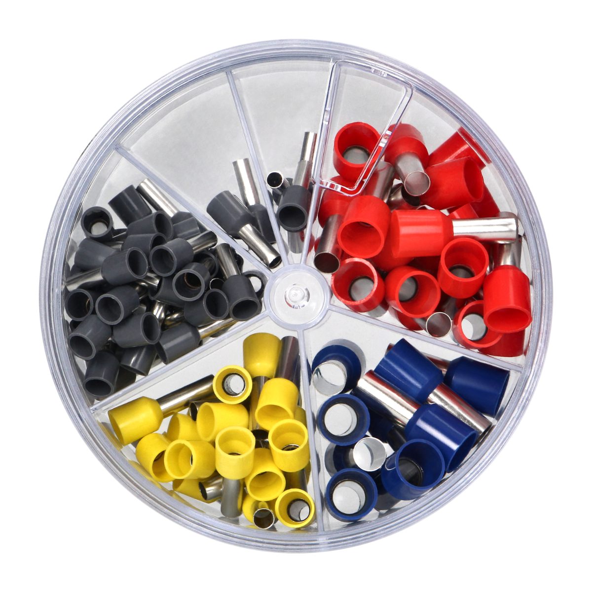 Set pini 100pcs 50-4mm2; 20-6mm2; 20-10mm2; 10-16mm2