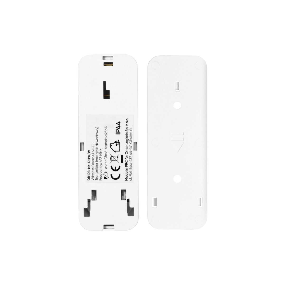 Sonerie electrica SIGO AC SOS Wi-Fi 52 sunete alb
