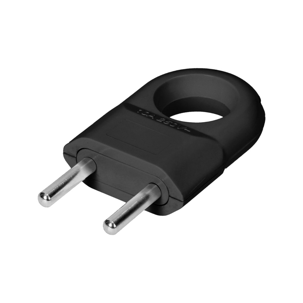 Stecher NEGRU fara CP 2P cu maner