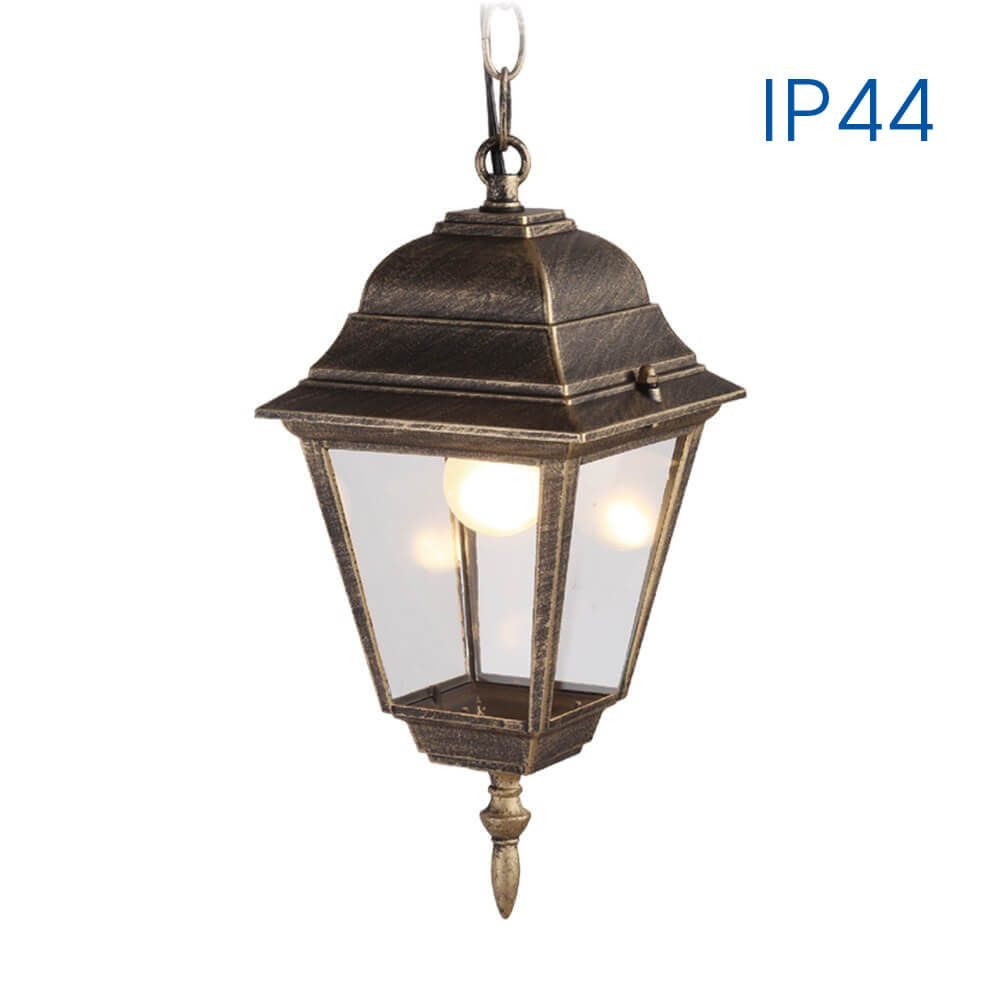 Suspensie RIGA 1XE27 max 60W auriu antichizat
