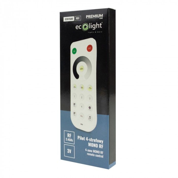 Telecomanda 4-zone MONO RF banda LED DIGITALA IC SD-1