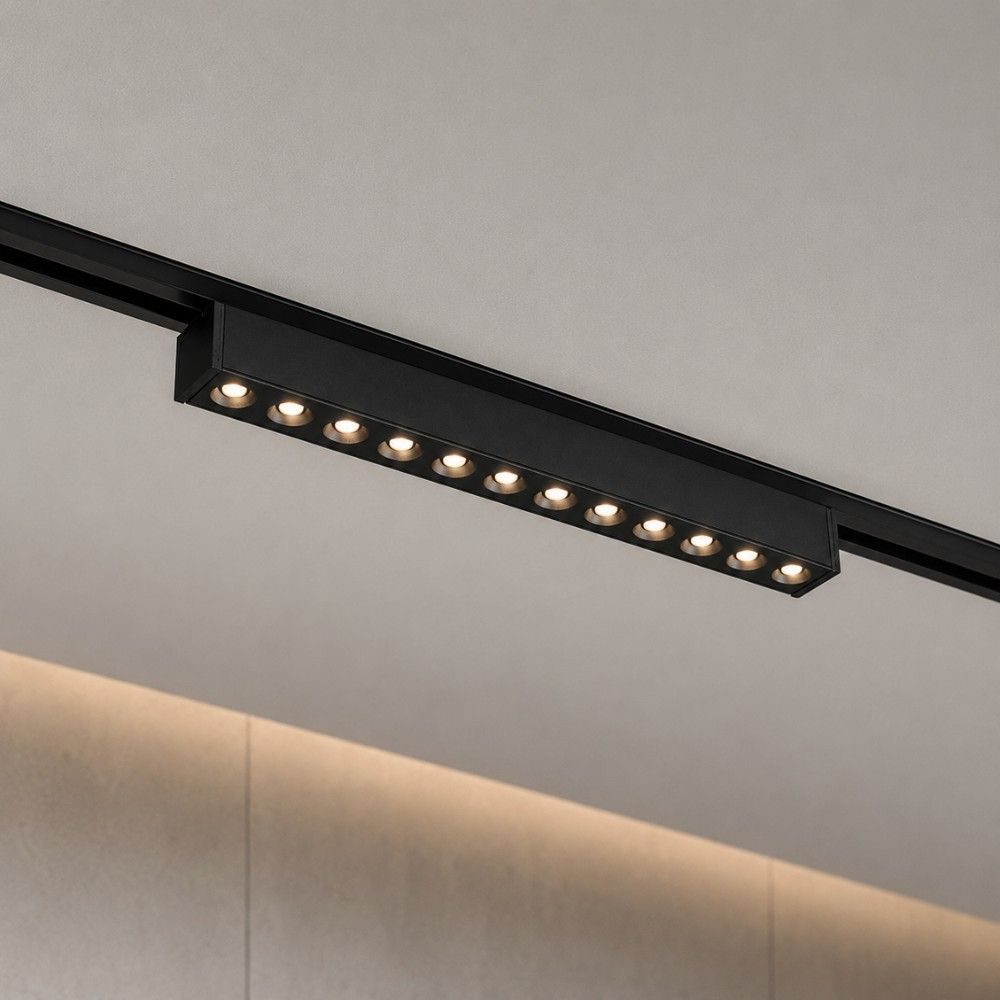 Corp magnetic LED 12W 700lm 4000K DIVISION negru