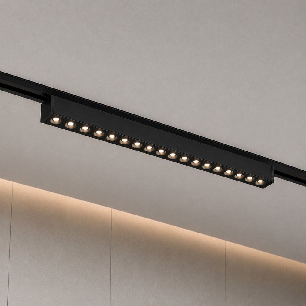 Corp magnetic LED 18W 1000lm 4000K DIVISION negru