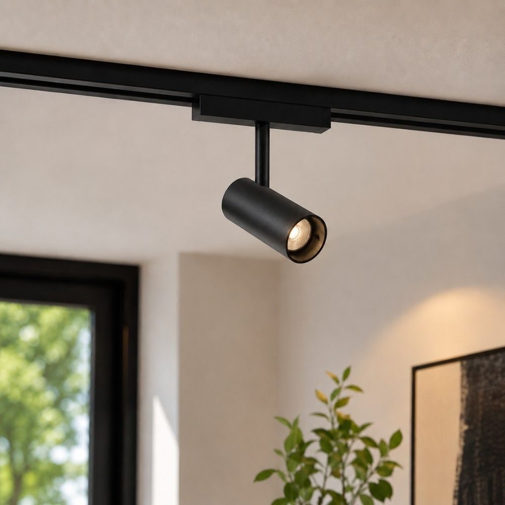 Spot magnetic Umbria 12W 800lm Negru 4000K 48V