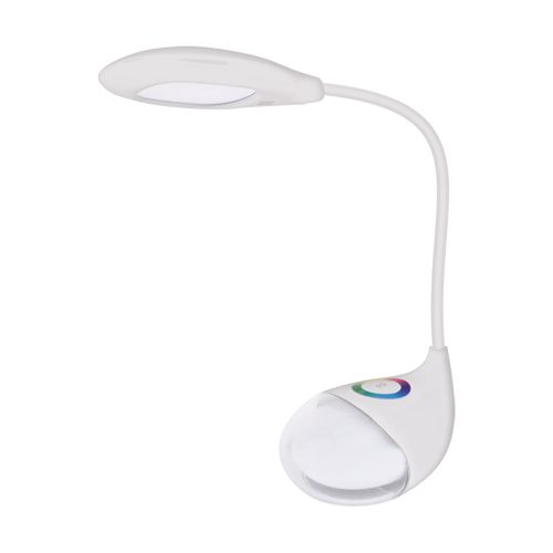 Veioza alba RGB 6W 490LM IP20 4100K 3 trepte + touch