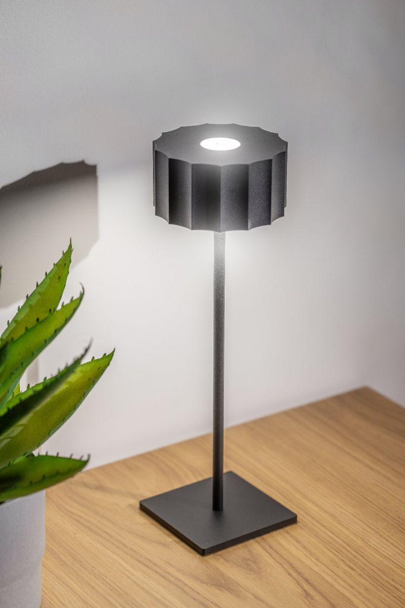 Veioza AZELIA LED 2.5W 200lm 4000K DC 5V neagra