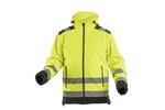 Warning jacket softshell with a hood ARGEN, galben, marime 3XL