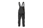 Work trousers with suspenders gray, XXL SLIM