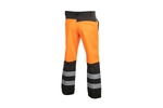 Pantaloni de avertizare softshell TRAUN, portocaliu, marime S