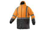 Jacheta de avertizare parka izolata LEDA, portocaliu, marime 2XL