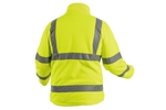 Bluza din fleece de avertizare ALAND, galbena, marime M