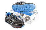 Incaltaminte de siguranta RIPSTOP S1PL SR FO WARNOW, negru/albastru, marime 40