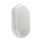 Plafoniera etansa LED cu senzor de miscare PEDRO SL, 15 W, 1020 lm, lumina neutra 4100K, IP54, alba