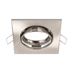 Rama decorativa pentru spot incastrat BONO D, pentru GU10/MR16, crom mat