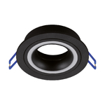 Rama decorativa pentru spot incastrat INDI C SMALL, pentru GU10/MR16, neagra