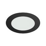 Spot LED incastrat downlight WAFEL C, 12 W, 1010 lm, lumina reglabila CCT, IP54, negru