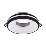 Rama decorativa pentru spot incastrat OFRA C, pentru GU10/MR16, neagra