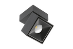 Spot LED BIANCO, 8 W, 680 lm, alb reglabil (CCT), IP20, patrat, negru