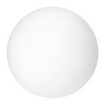 Glob decorativ de gradina LUNA II 1xE27 max 18W IP65 alb Ø380mm
