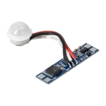 Intrerupator cu senzor de miscare PIR pentru banda LED 8A, montaj in profil