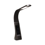 Lampa birou 5W 300LM 3 trepte alarma imitatie piele negru