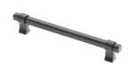 Maner IMPERIAL C=160 mm L=194 mm ZnAl negru mat