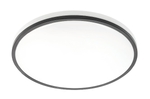 Plafoniera TULA 4000K 24W 1680lm O350mm AC220-240V IP44 neagra