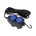 Prelungitor cu carlig 4 Prize 10ml CABLU 3X1,5mm IP44 max. 3680W