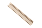 Profil LED de colt aplicat GLAX, 2 m, aluminiu eloxat auriu