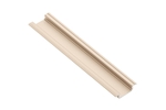 Profil LED incastrat GLAX cu flansa, 3 m, aluminiu eloxat auriu