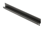 Profil maner FIRM tip L 3500 mm negru mat