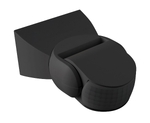 Senzor de miscare CR-9 negru max. 1200W IP65 180° raza 2-8m ± 1.8- 2.5m