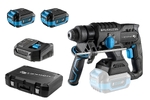 Set rotopercutor SDS+ acumulatori si incarcator 4Ah 18 V 2.2 J