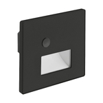 Spot trepte cu senzor CCT 1.2W 58lm IP20 patrat negru