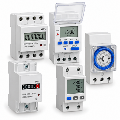 Contoare si programatoare pe sina